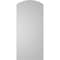 Ekena Millwork Arch Top Surface Mount PVC Gable Vent: Functional, w/ 2"W x 2"P Brickmould Sill Frame, 18"W x 40"H GVPAR18X4003SF - alternate 2